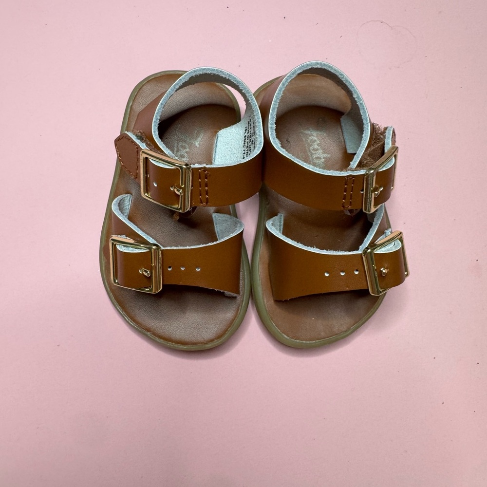 FootMates Brown Leather Sandals